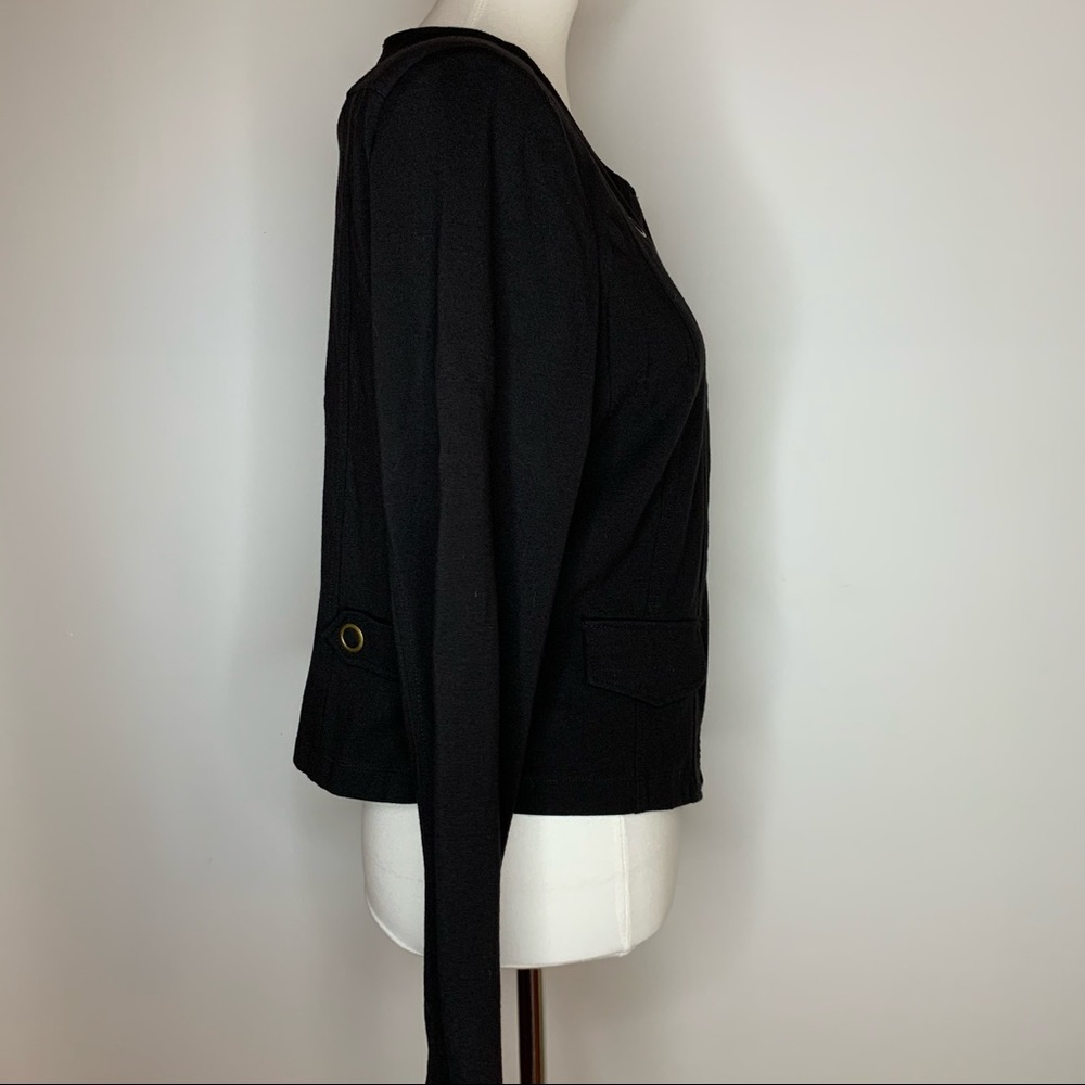 Cabi Black Pointe Moto Jacket #615 - Picture 6 of 12